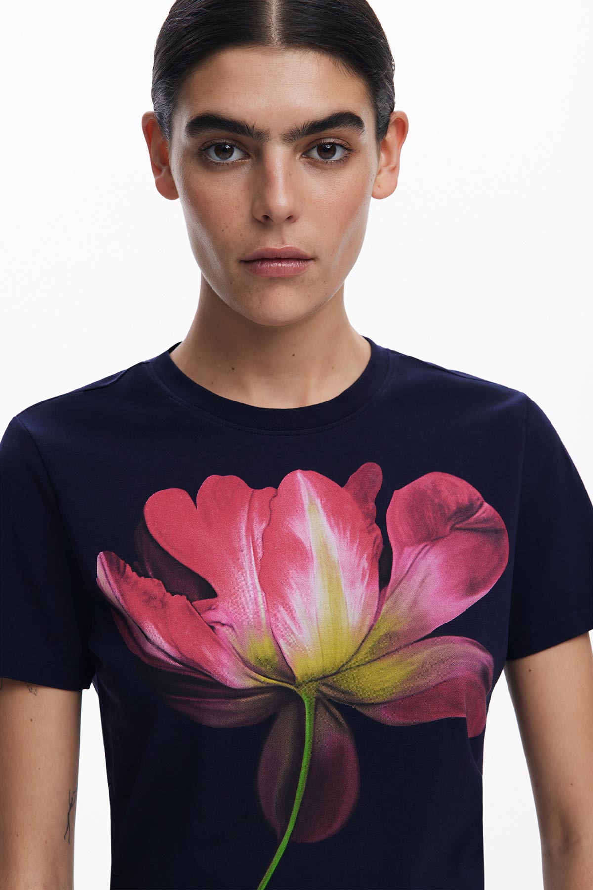 Desigual Floral T-Shirt