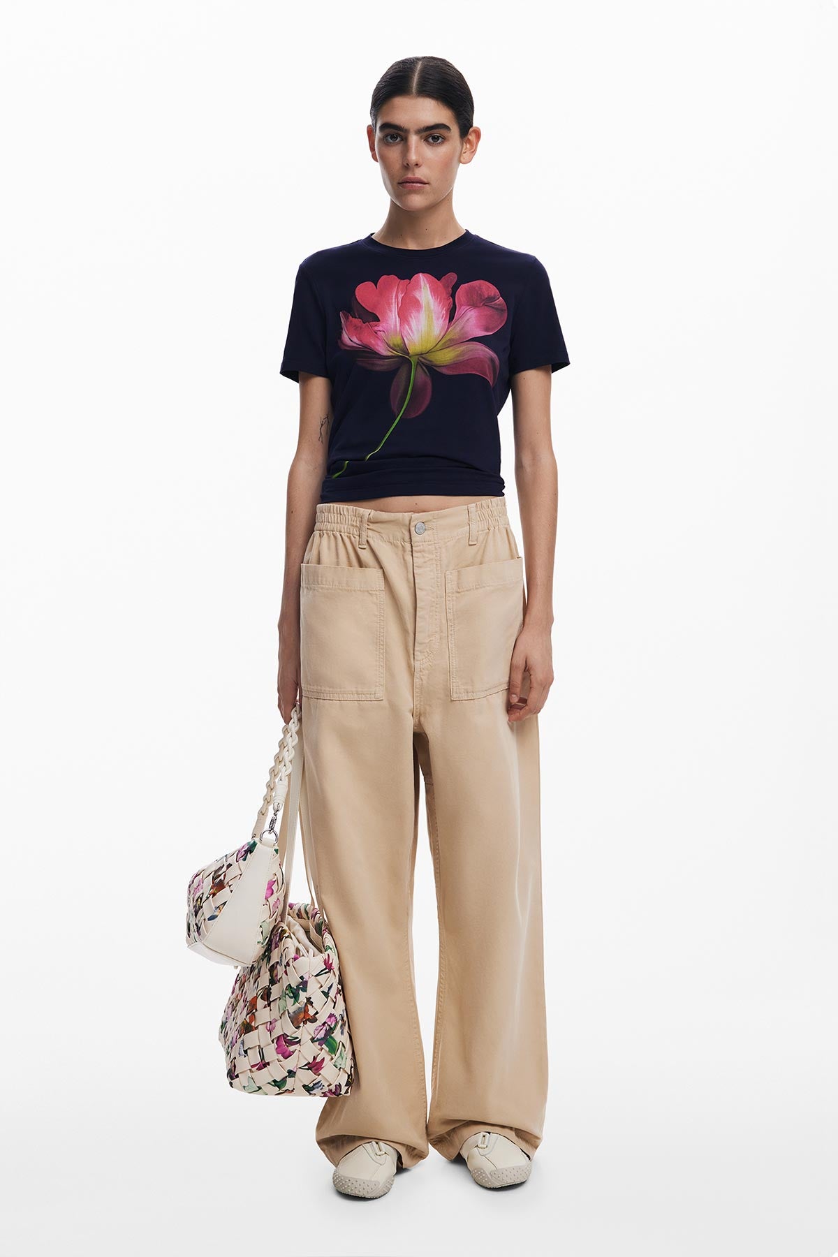 Desigual Floral T-Shirt