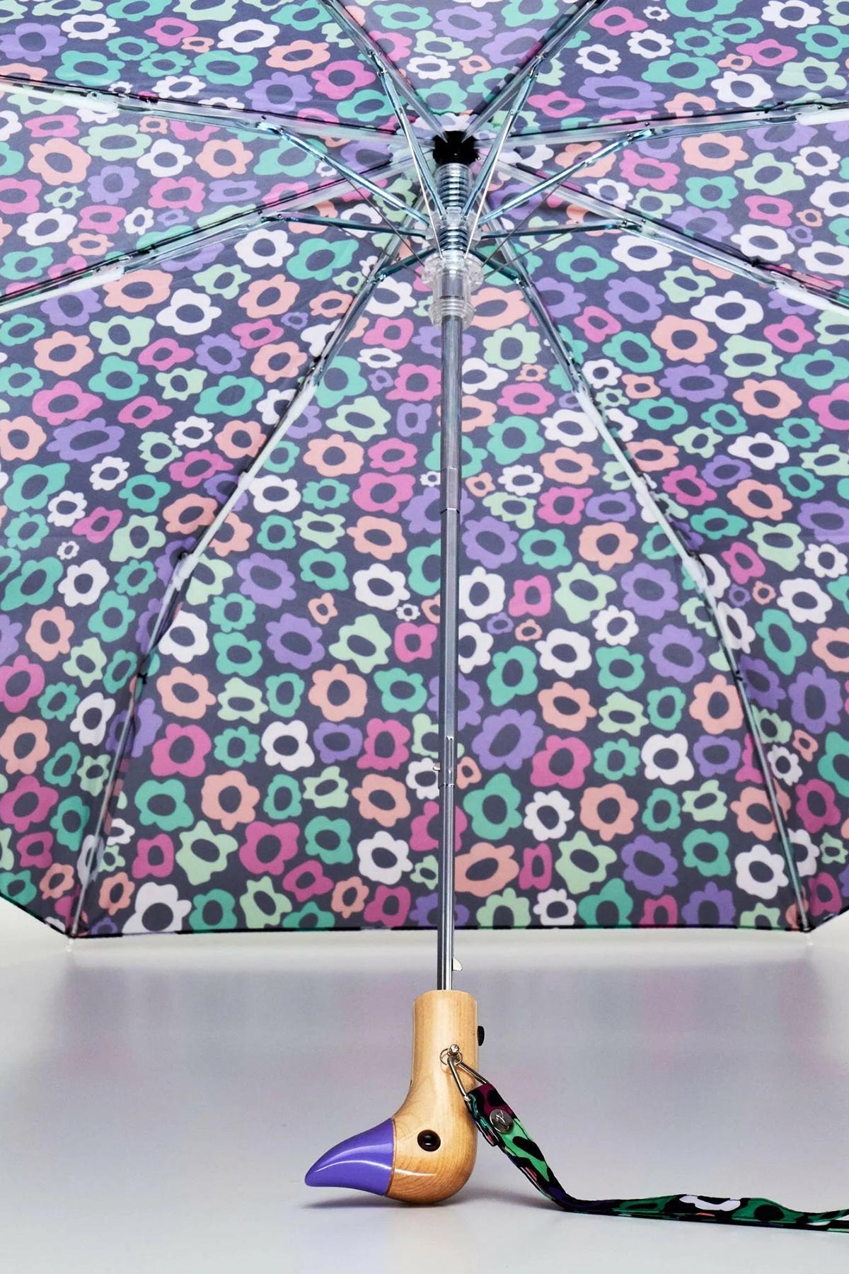 Original Duckhead Flower Maze Eco-Friendly Compact Duck Umbrella