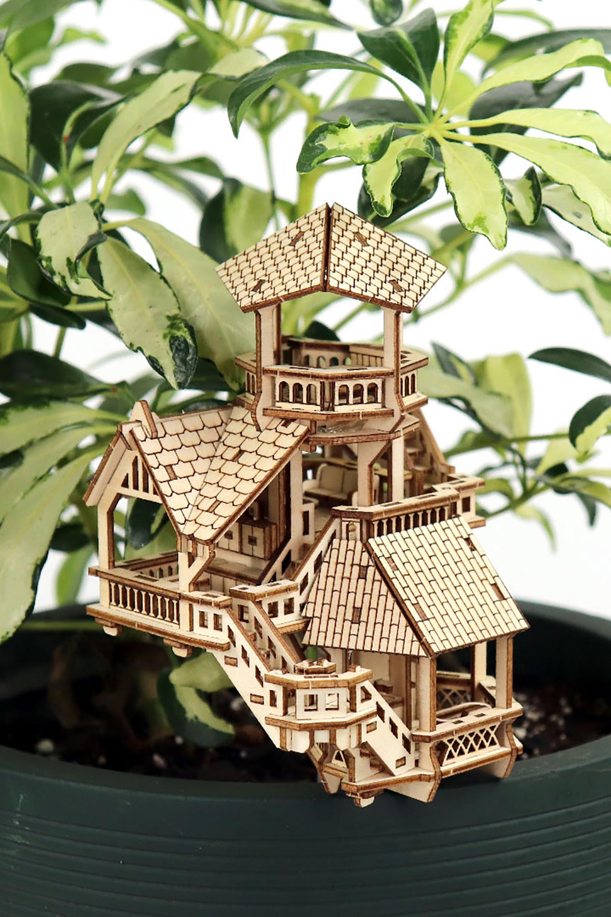 Tiny Treehouses Forest Cottage 3D Wooden Puzzle