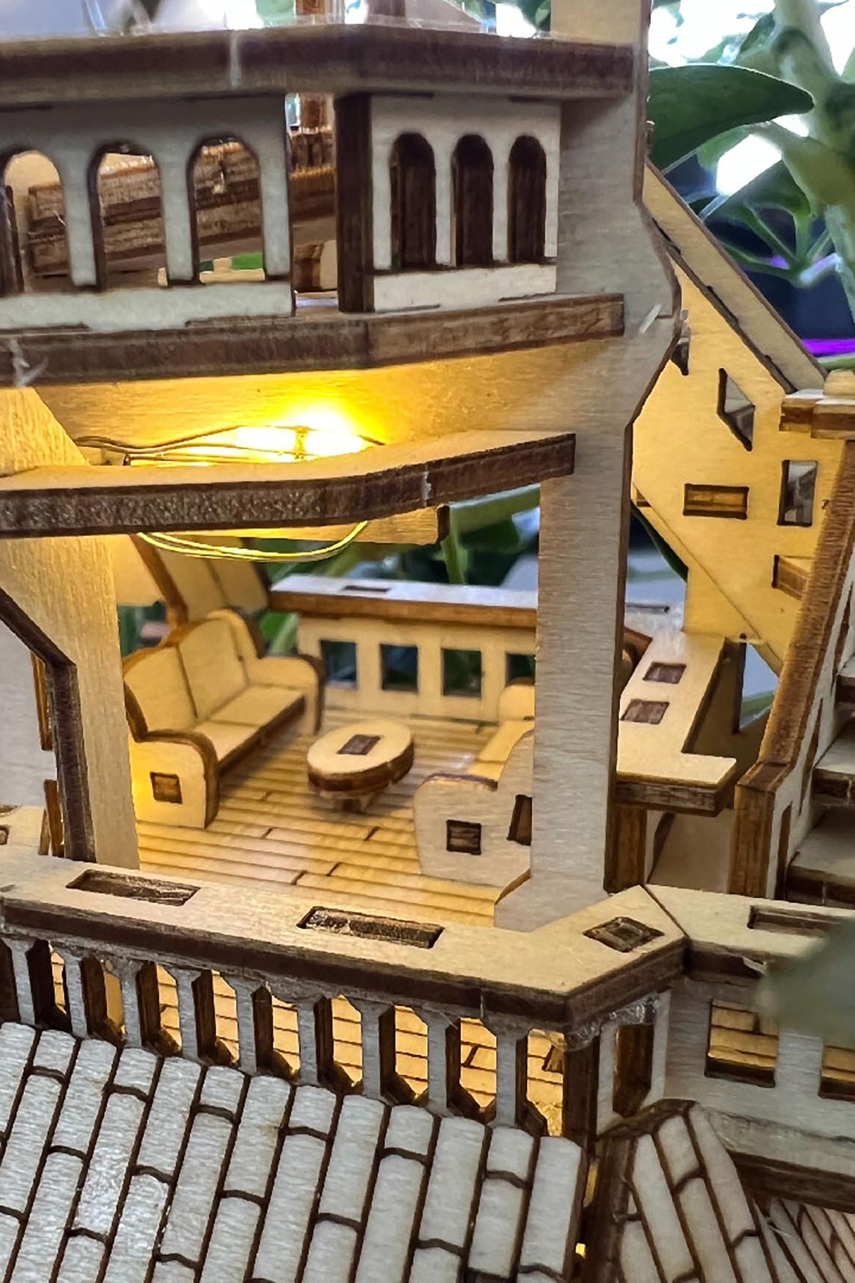 Tiny Treehouses Forest Cottage 3D Wooden Puzzle