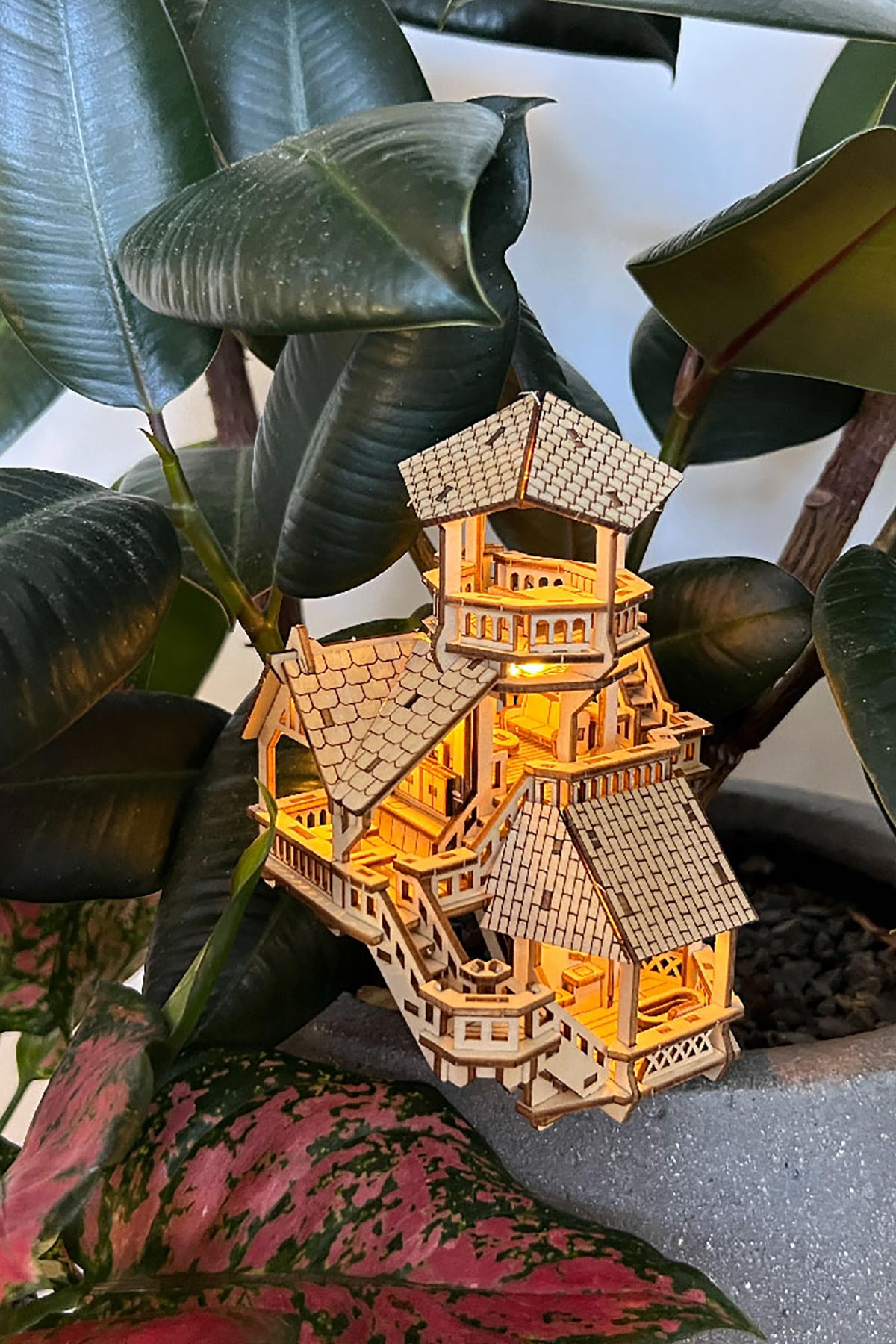 Tiny Treehouses Forest Cottage 3D Wooden Puzzle