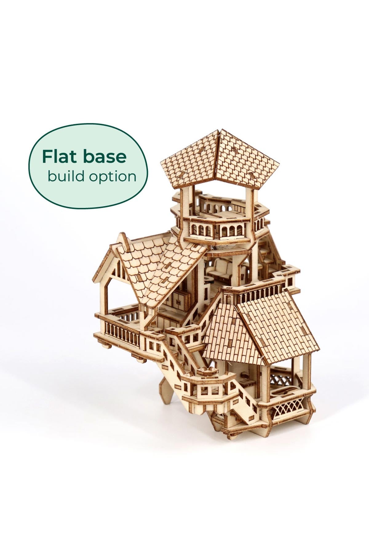 Tiny Treehouses Forest Cottage 3D Wooden Puzzle