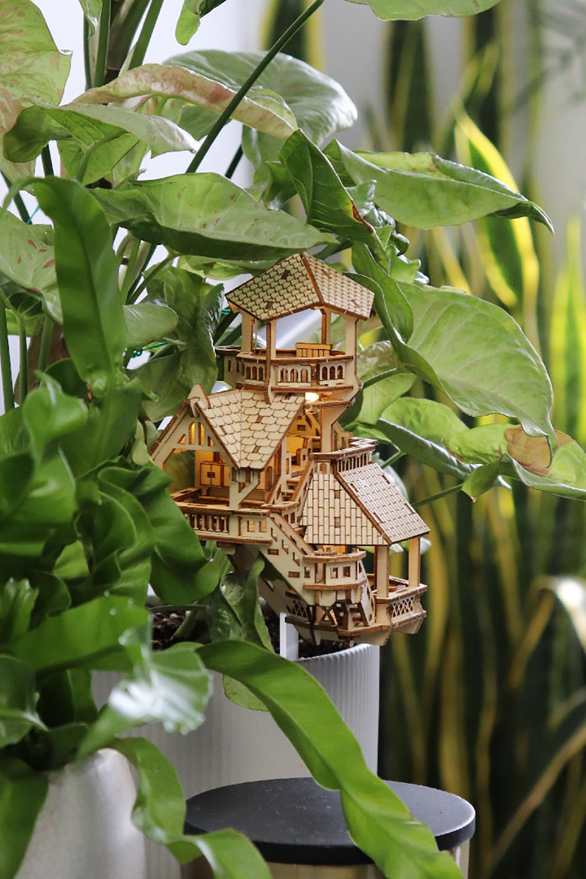 Tiny Treehouses Forest Cottage 3D Wooden Puzzle