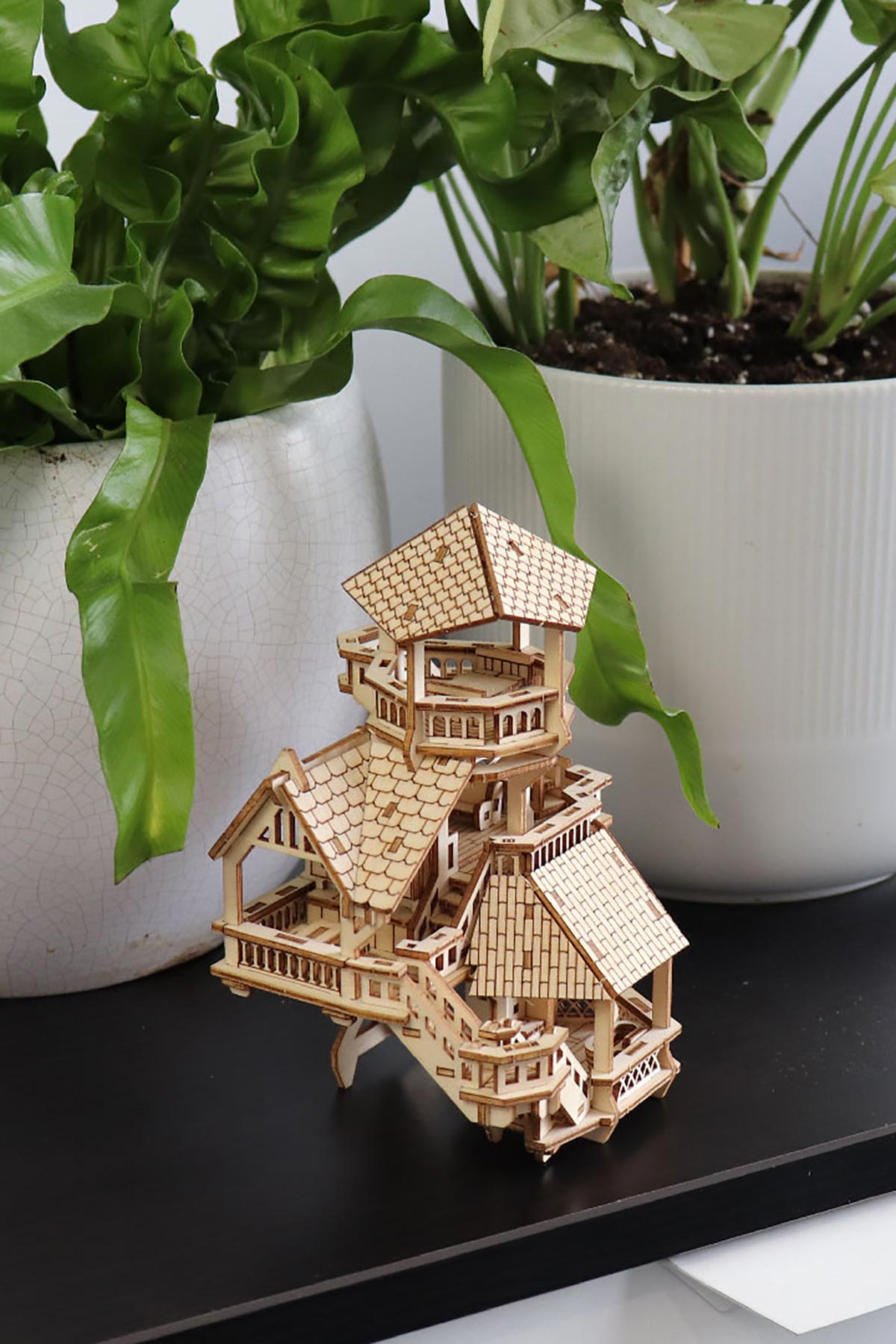 Tiny Treehouses Forest Cottage 3D Wooden Puzzle