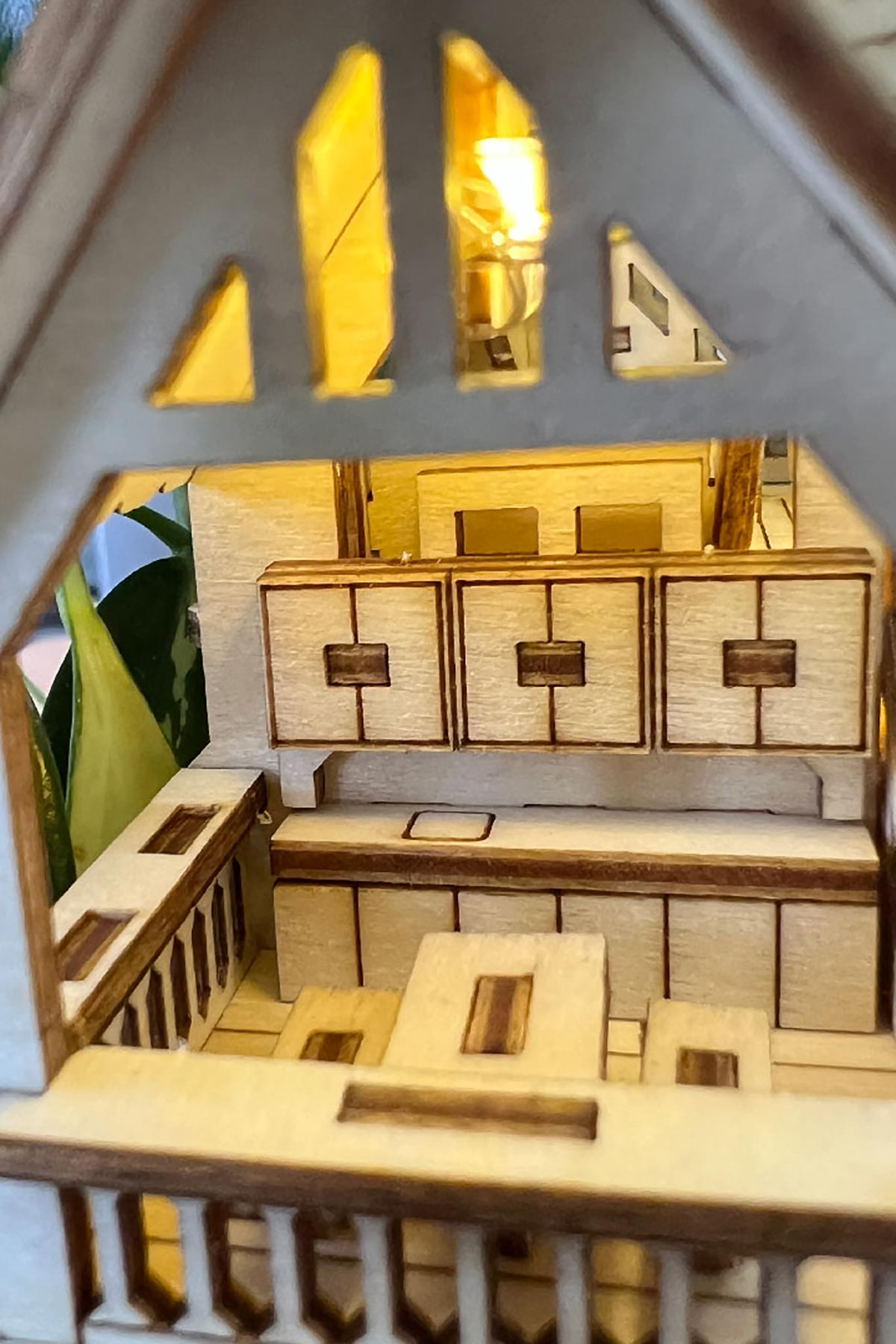 Tiny Treehouses Forest Cottage 3D Wooden Puzzle