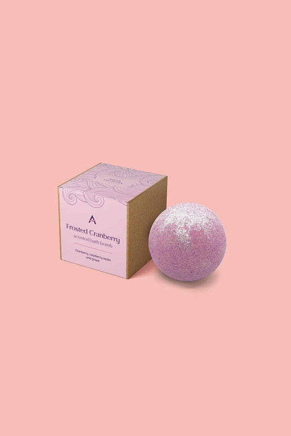 Ascent Frosted Cranberry Bath Bomb