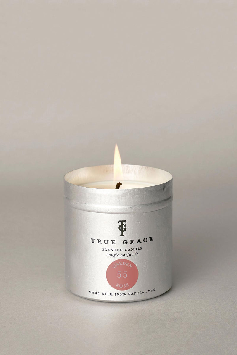 True Grace Garden Rose Tin Candle