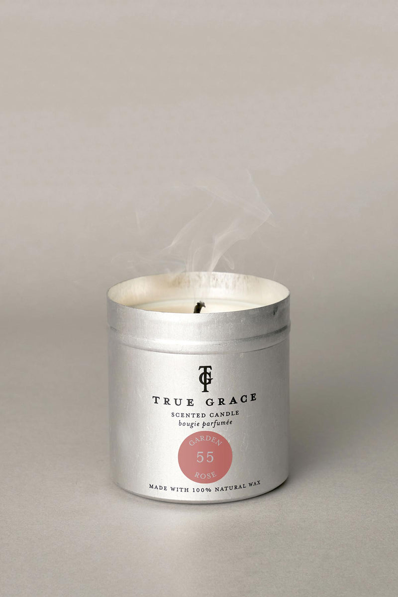 True Grace Garden Rose Tin Candle