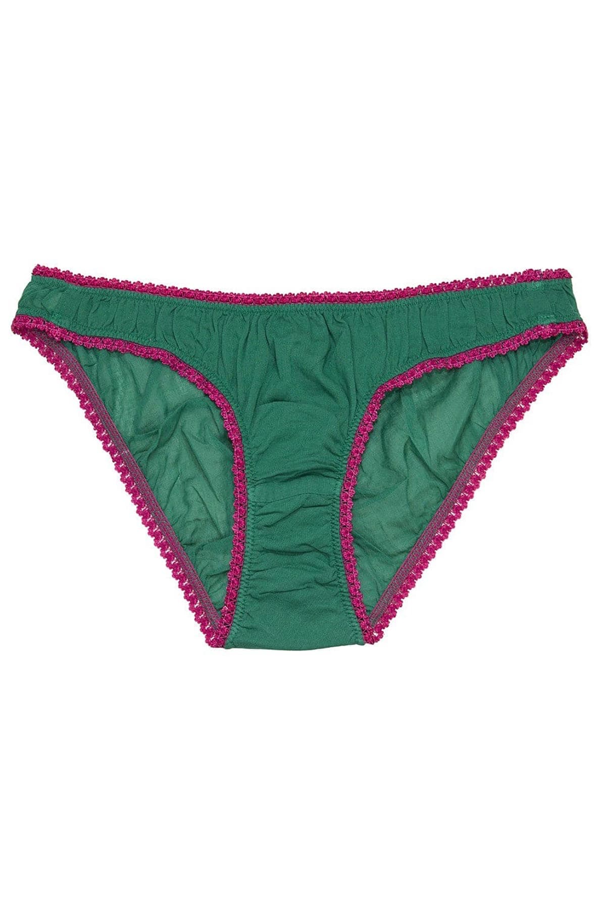 Germaine Des Prés Paris Emerald Fuchsia Panties