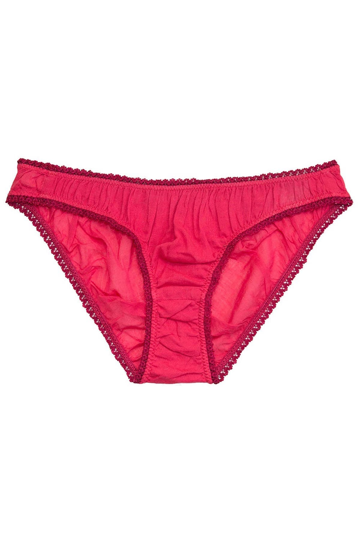 Germaine Des Prés Paris Poppy Bordeaux Panties