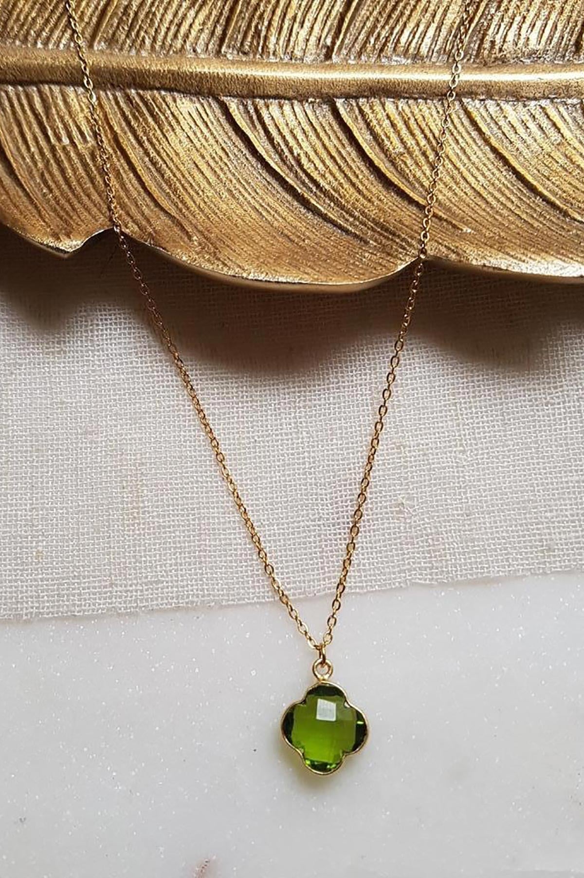 Ginandger Subhagya Necklace - Peridot