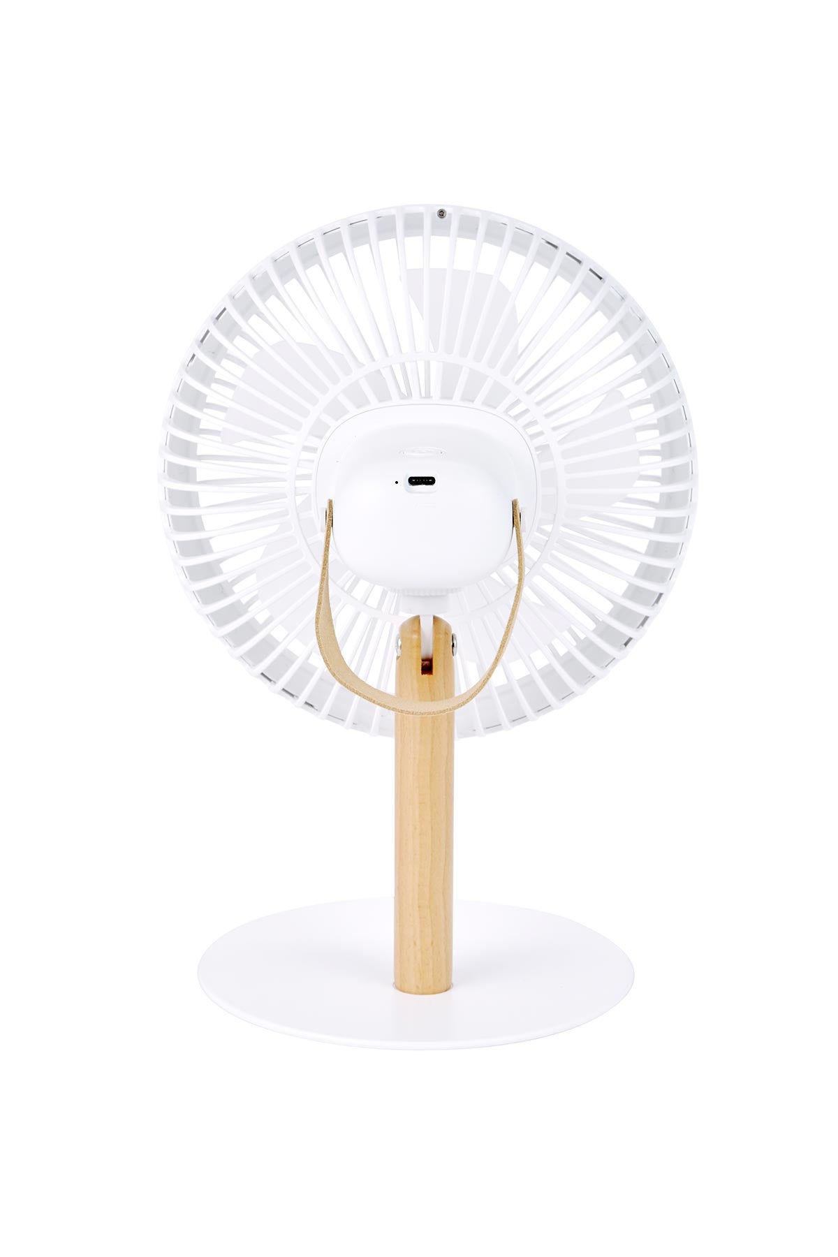 Gingko Design Beyond Portable & Detachable Desk Fan + Light In White