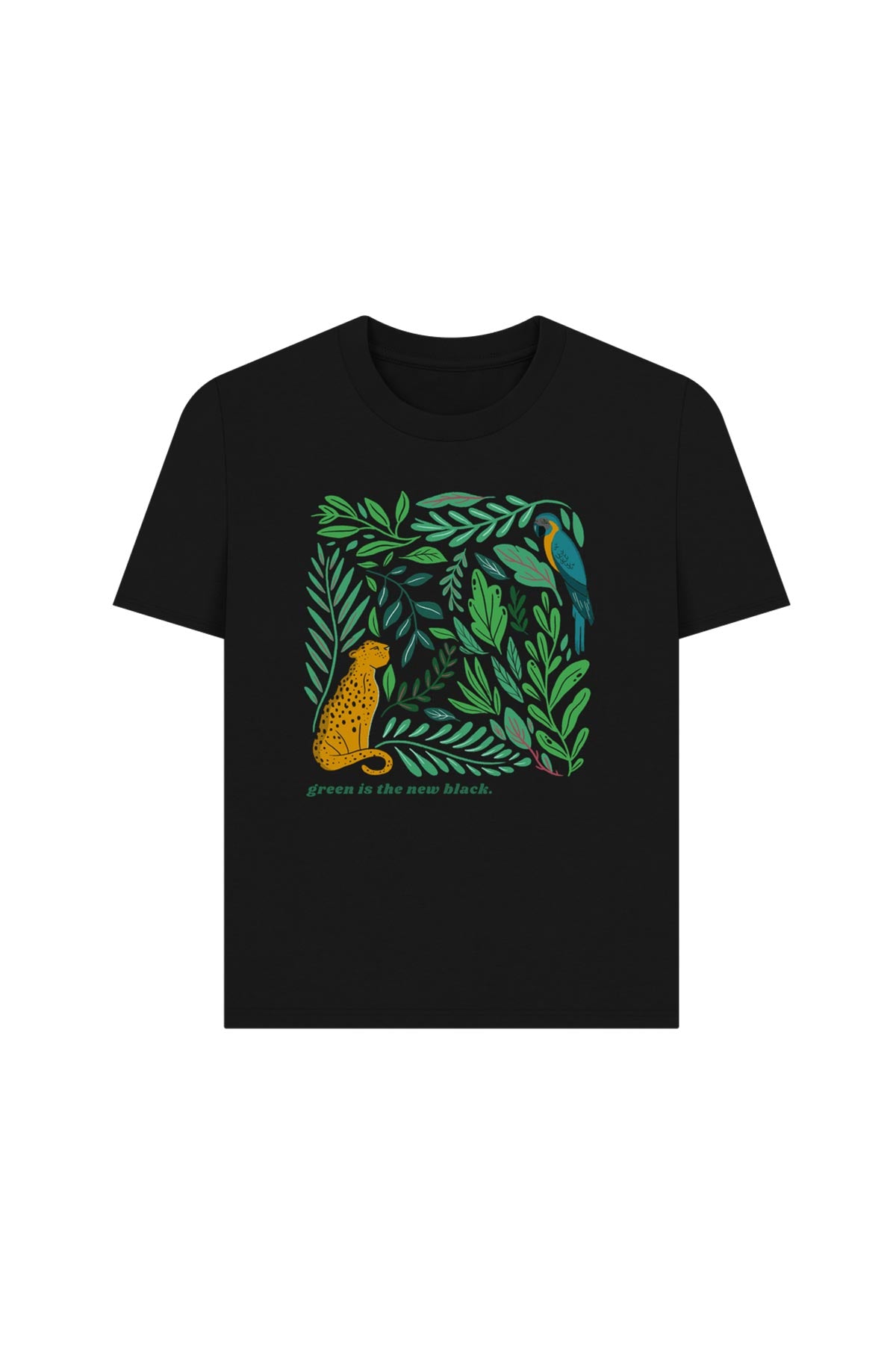 Mia Strada London Green Is The New Black Classic T-Shirt