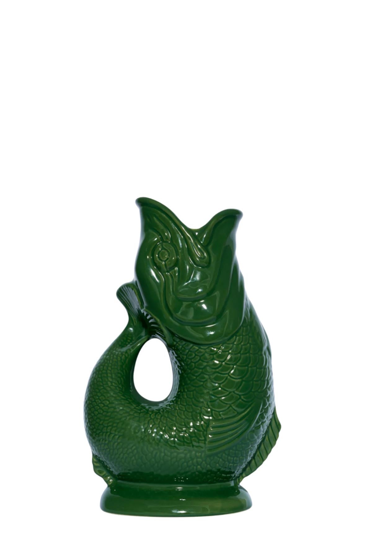 The Original Gluggle Jug Factory Green Original Gluggle Jug Pitcher Vase