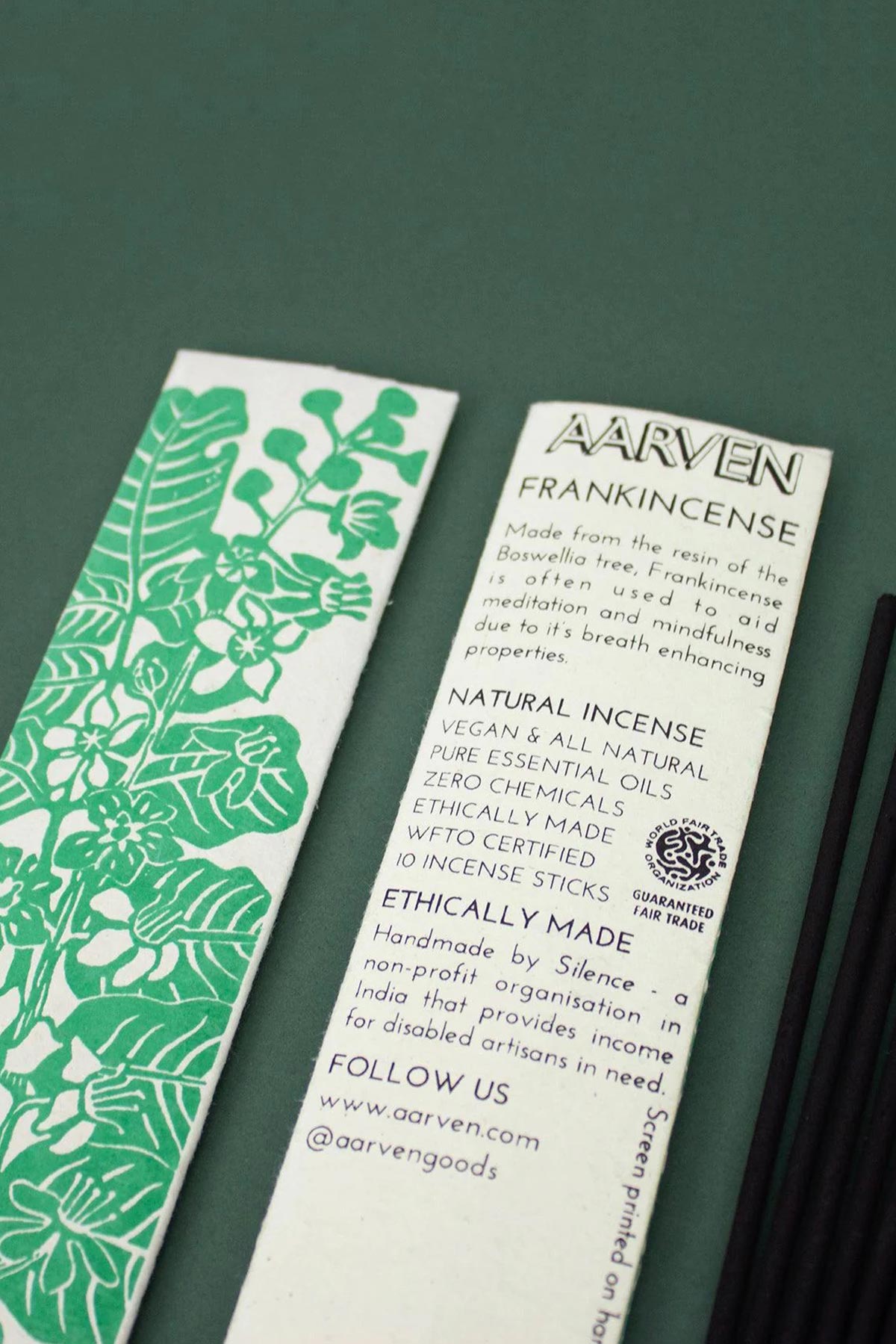 Aarven Handcrafted Frankincense Incense Sticks