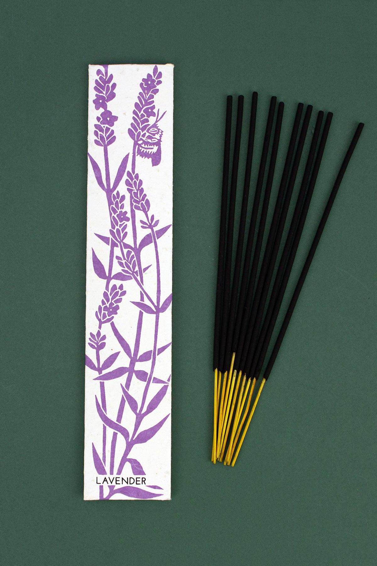 Aarven Handcrafted Lavender Incense Sticks