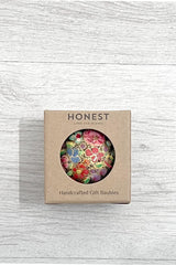 Honest Handcrafted Paper Mache Baubles Christmas Roses