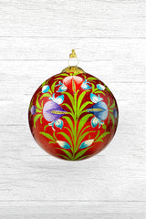 Honest Handcrafted Paper Mache Baubles The Dance Of Tulips