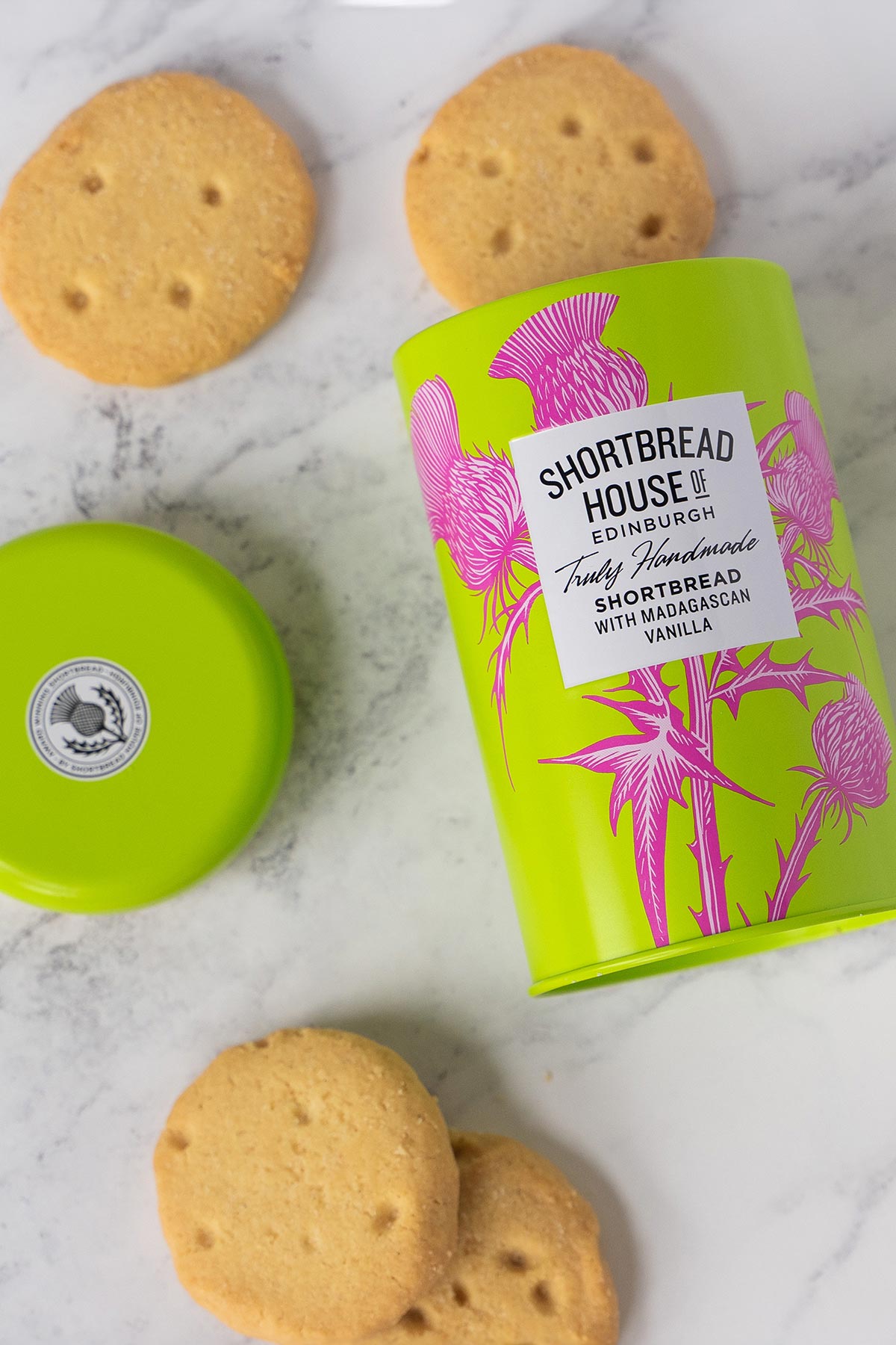 Shortbread House Of Edinburgh Handmade Shortbread Biscuits With Madagascan Vanilla