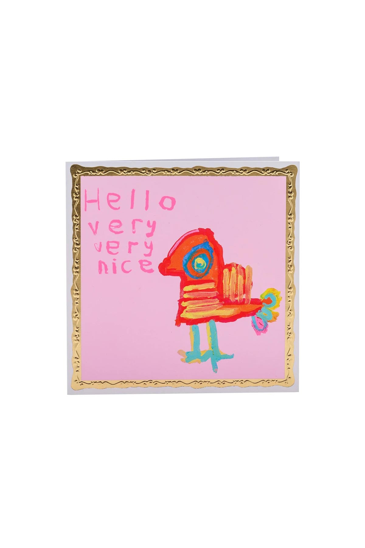 Arthouse Unlimited Hello Very Very Nice Greetings Card