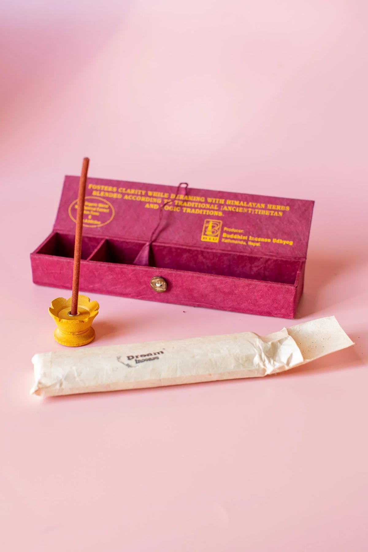 The India Shop Himalayan Naturals Dream Incense With Holder