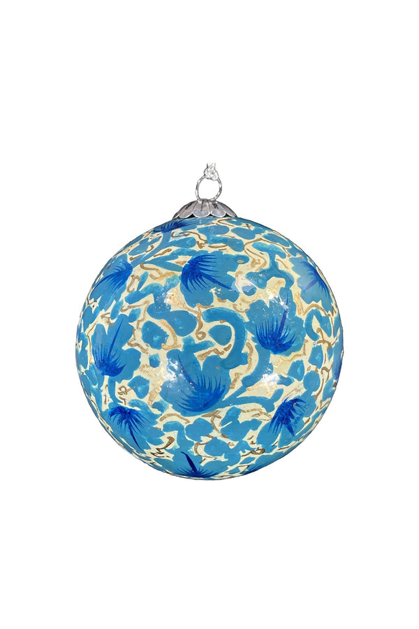 Honest Chinar Leaves Blue Christmas Baubles