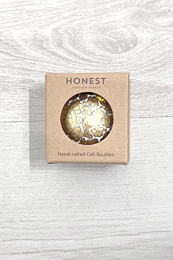 Honest Enchanted Gold Christmas Baubles
