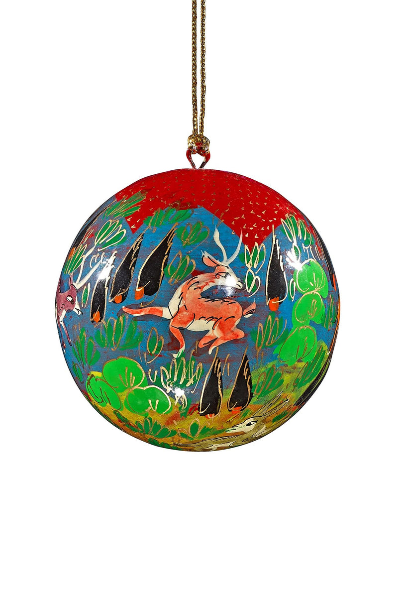 Honest Forest Friends Red Christmas Baubles