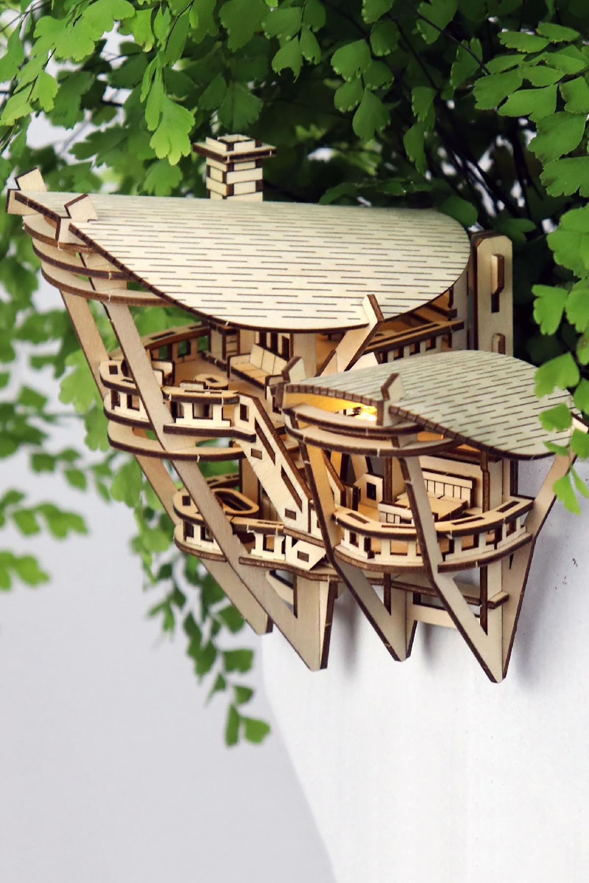 Tiny Treehouses Horizons Edge 3D Wooden Puzzle