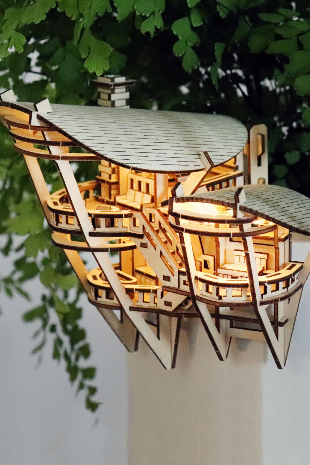 Tiny Treehouses Horizons Edge 3D Wooden Puzzle