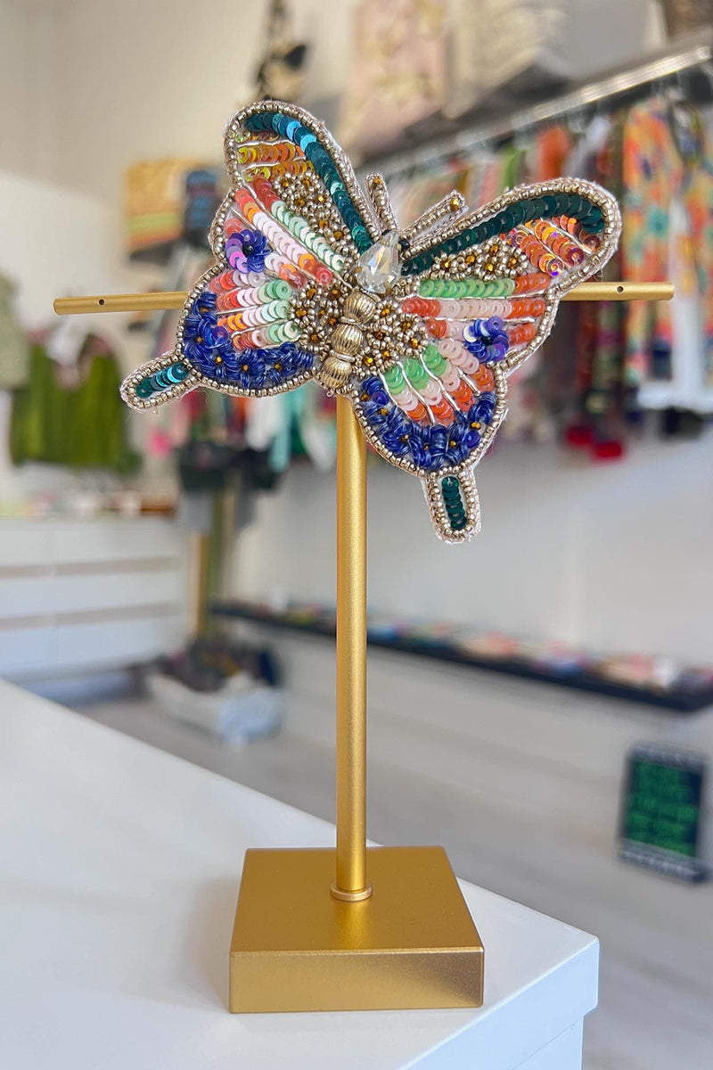 My Doris Jewelled Butterfly Brooch