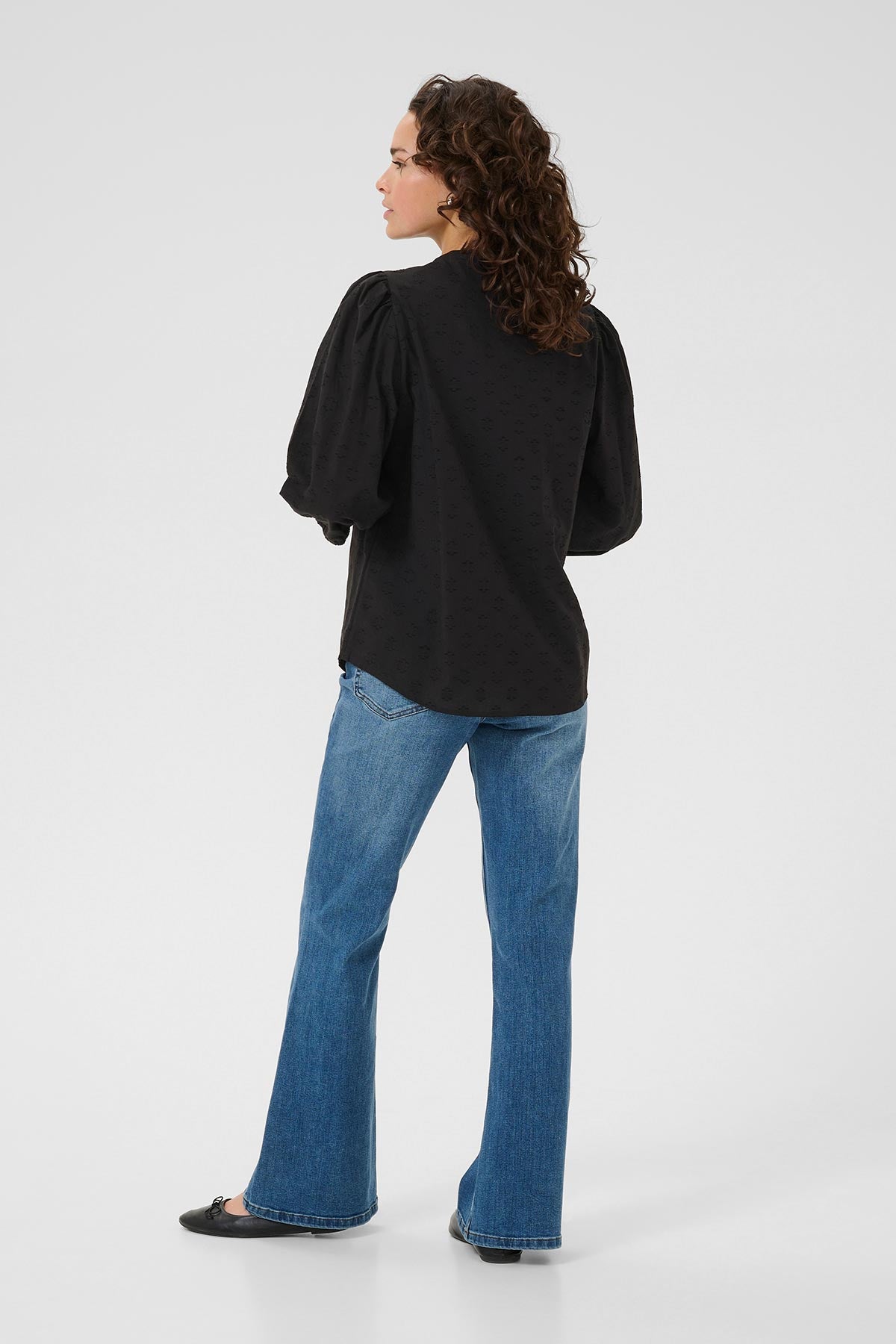 Kaffe KAenya Blouse In Black