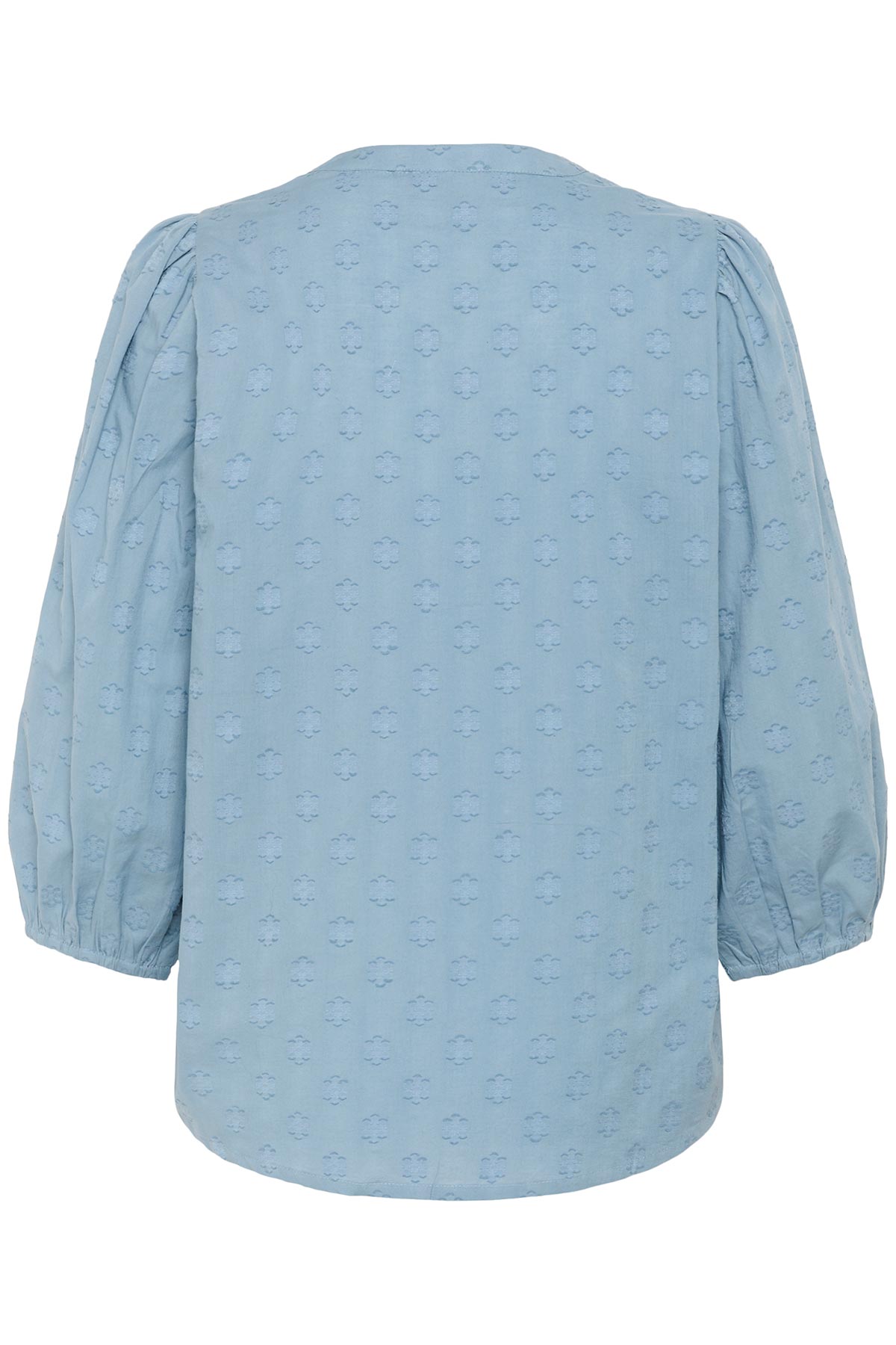 Kaffe KAenya Blouse In Windward Blue