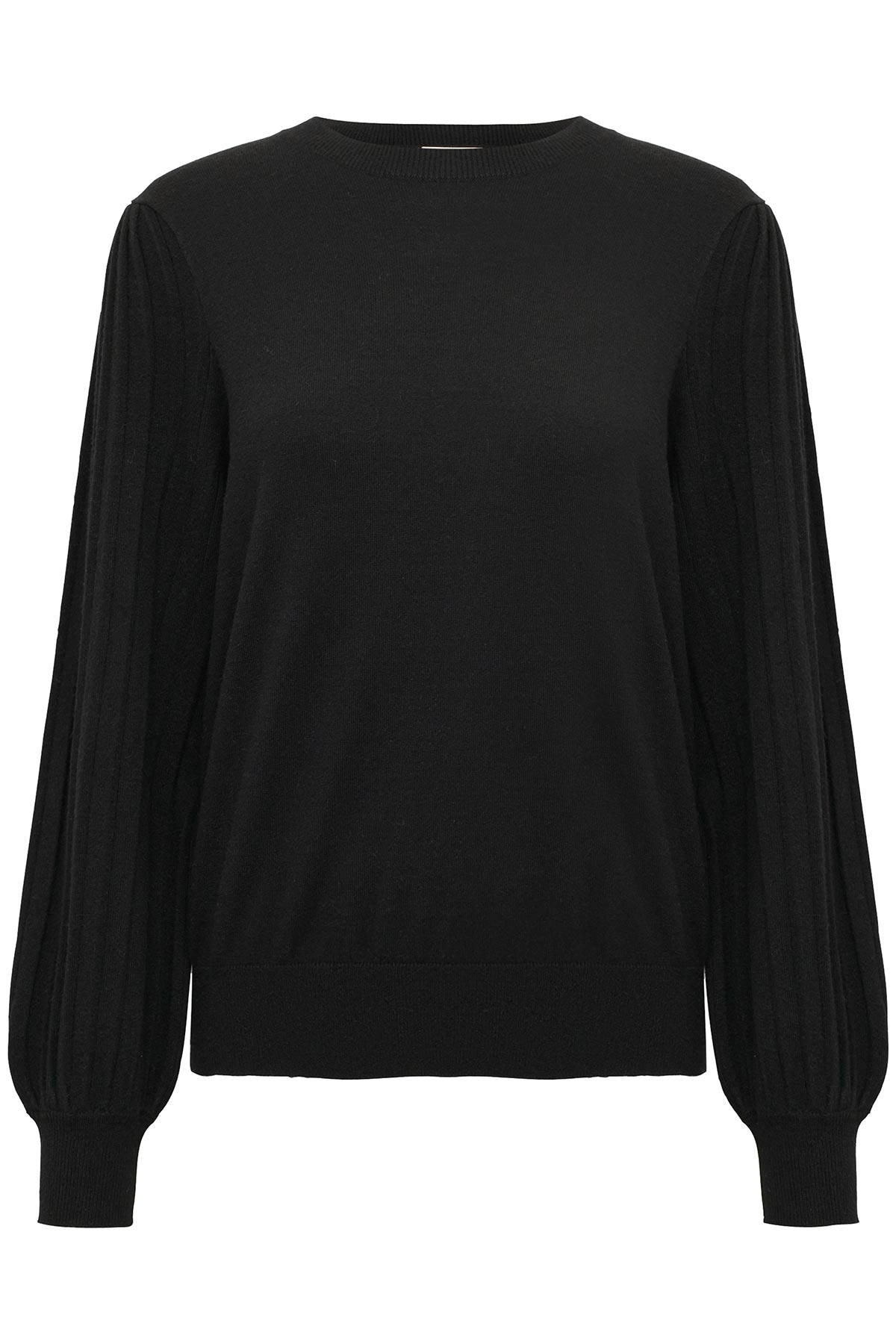Kaffe KAlone Knit Pullover In Black