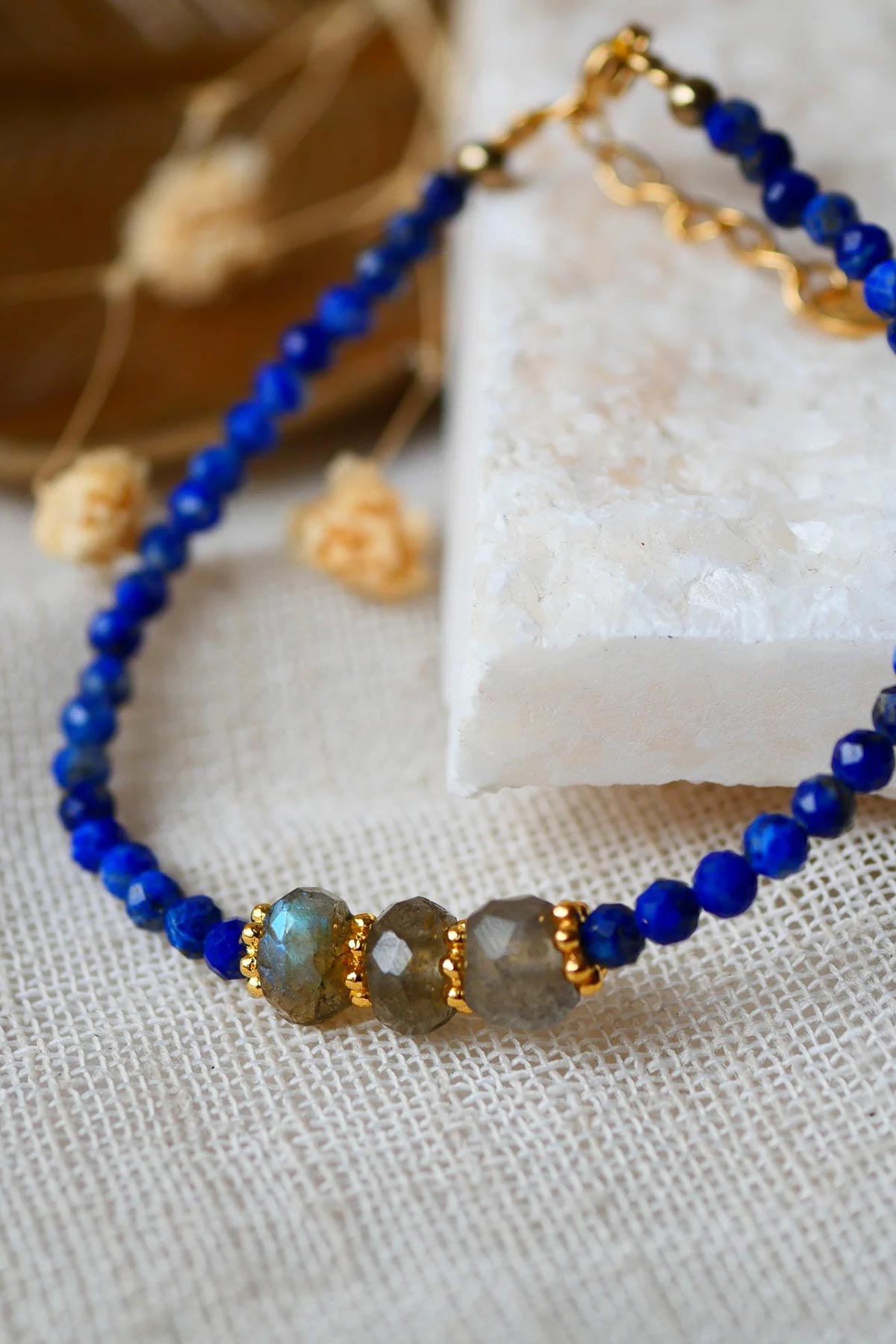 Ginandger Kamala Bracelet Lapis Lazuli