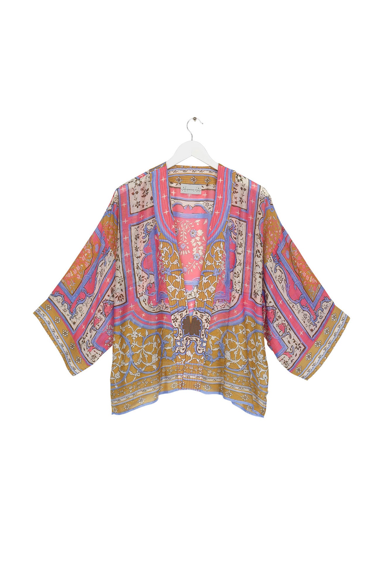 One Hundred Stars Indian Summer Pink Kimono