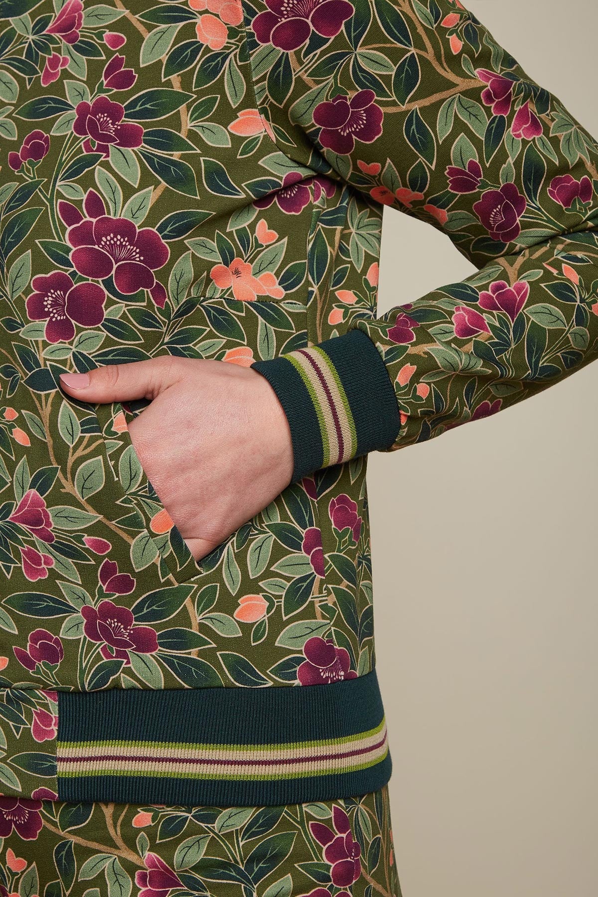 King Louie Bessie Jacket Bellevue In Olive Green