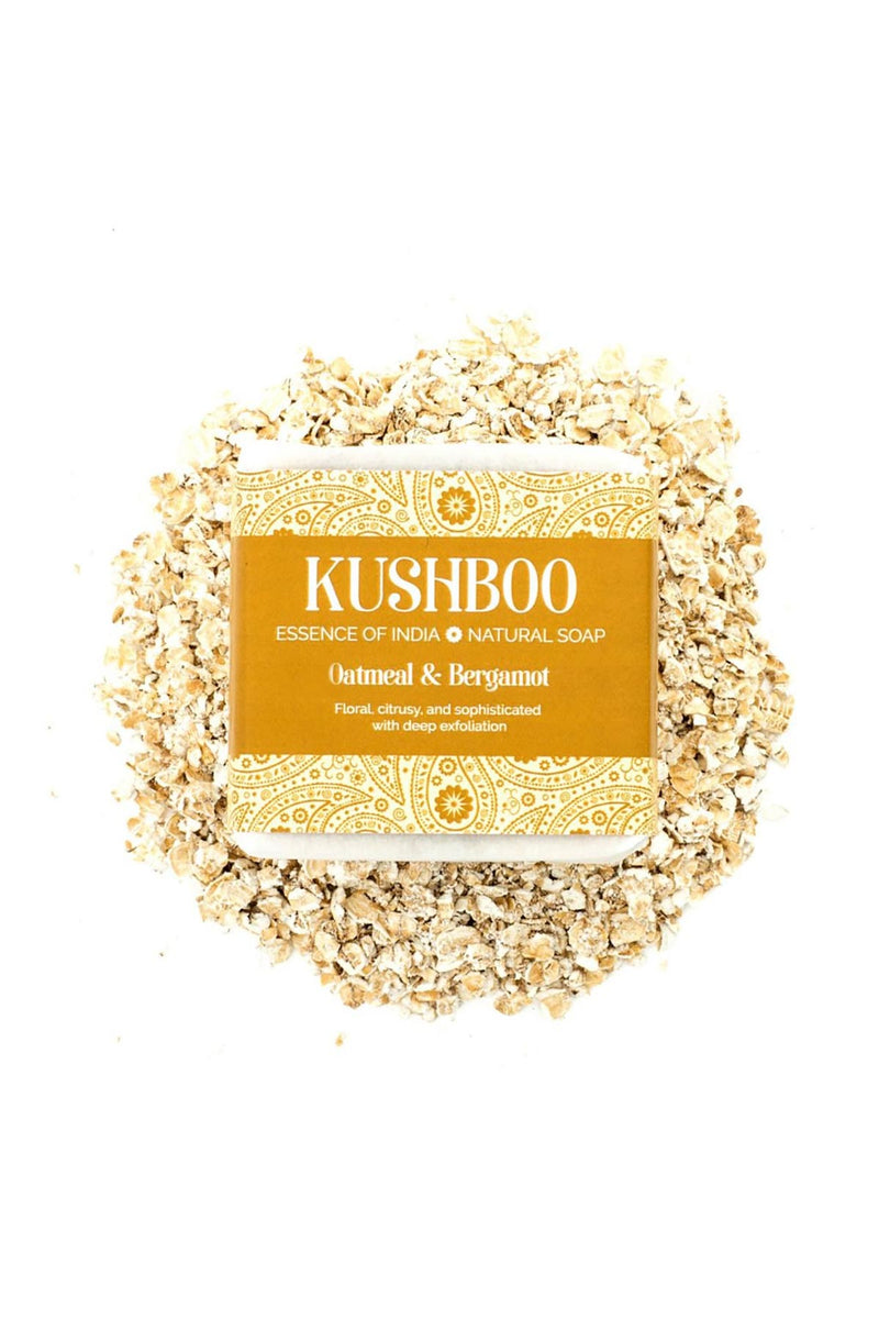 Kushboo Oatmeal And Bergamot Soap
