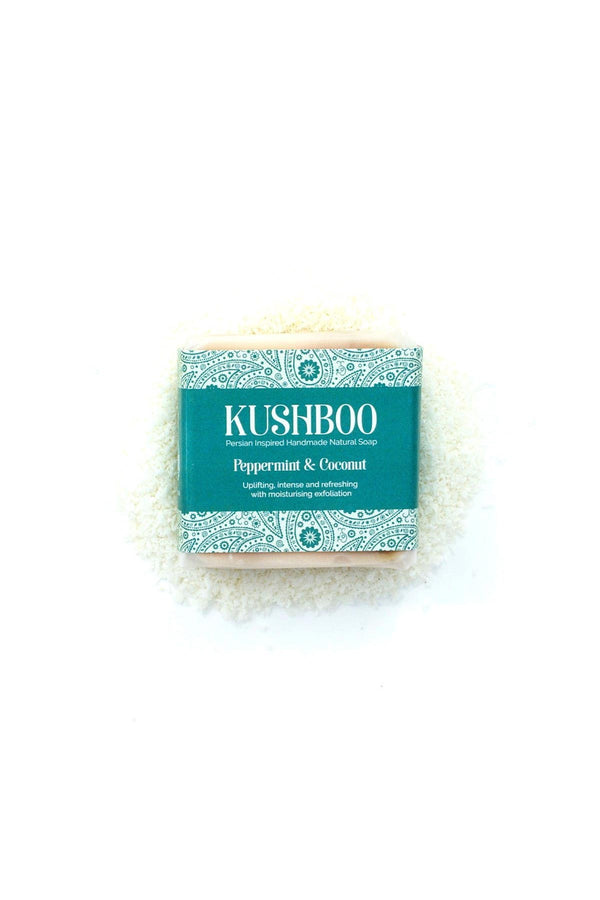 Kushboo Peppermint And Coconut Soap