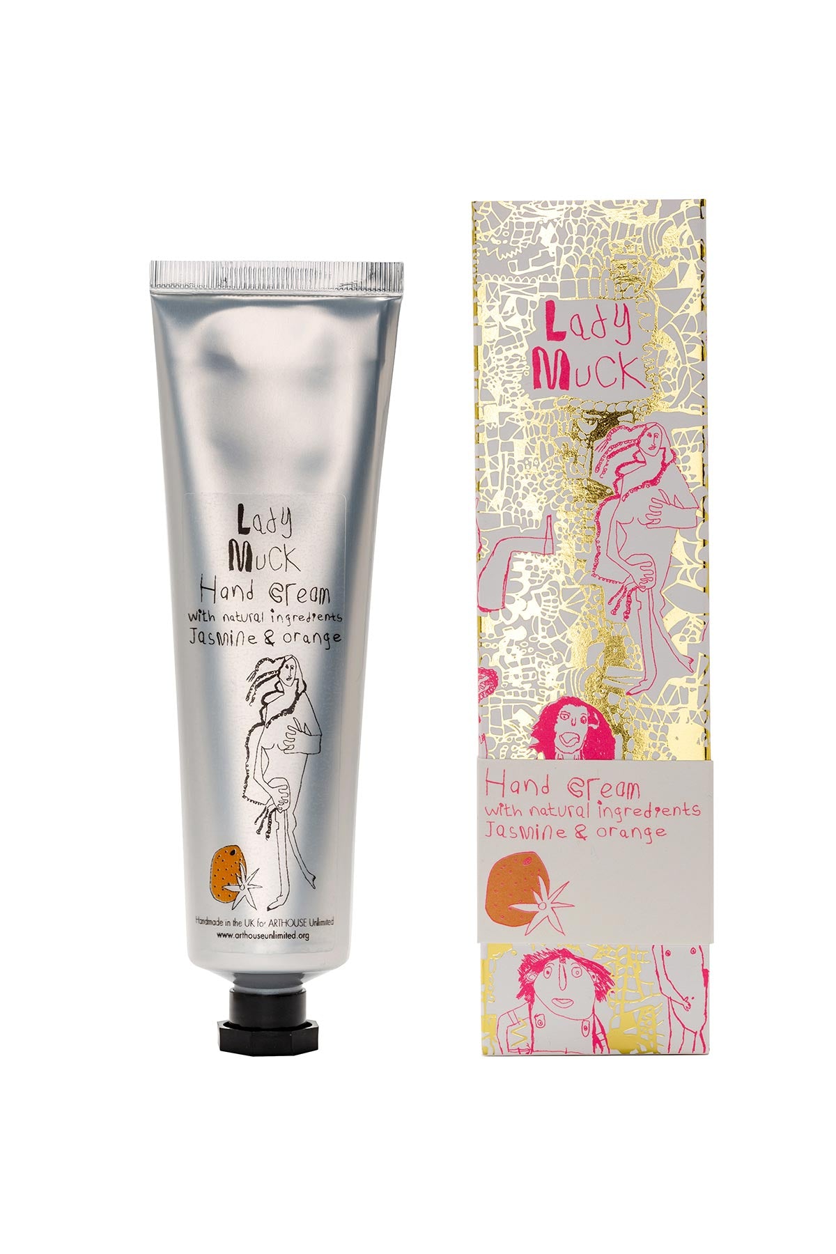 Arthouse Unlimited Lady Muck Design Hand Cream With Jasmine + Orange