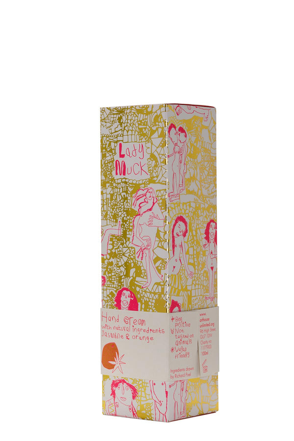 Arthouse Unlimited Lady Muck Design Hand Cream With Jasmine + Orange