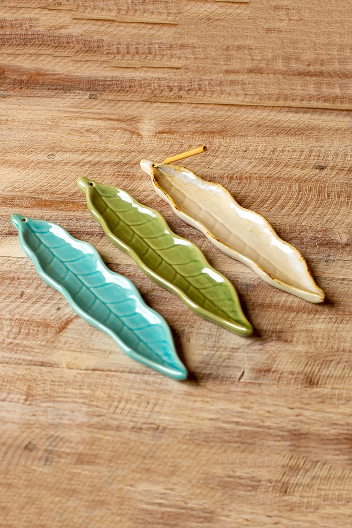 The India Shop Leaf Incense Holder