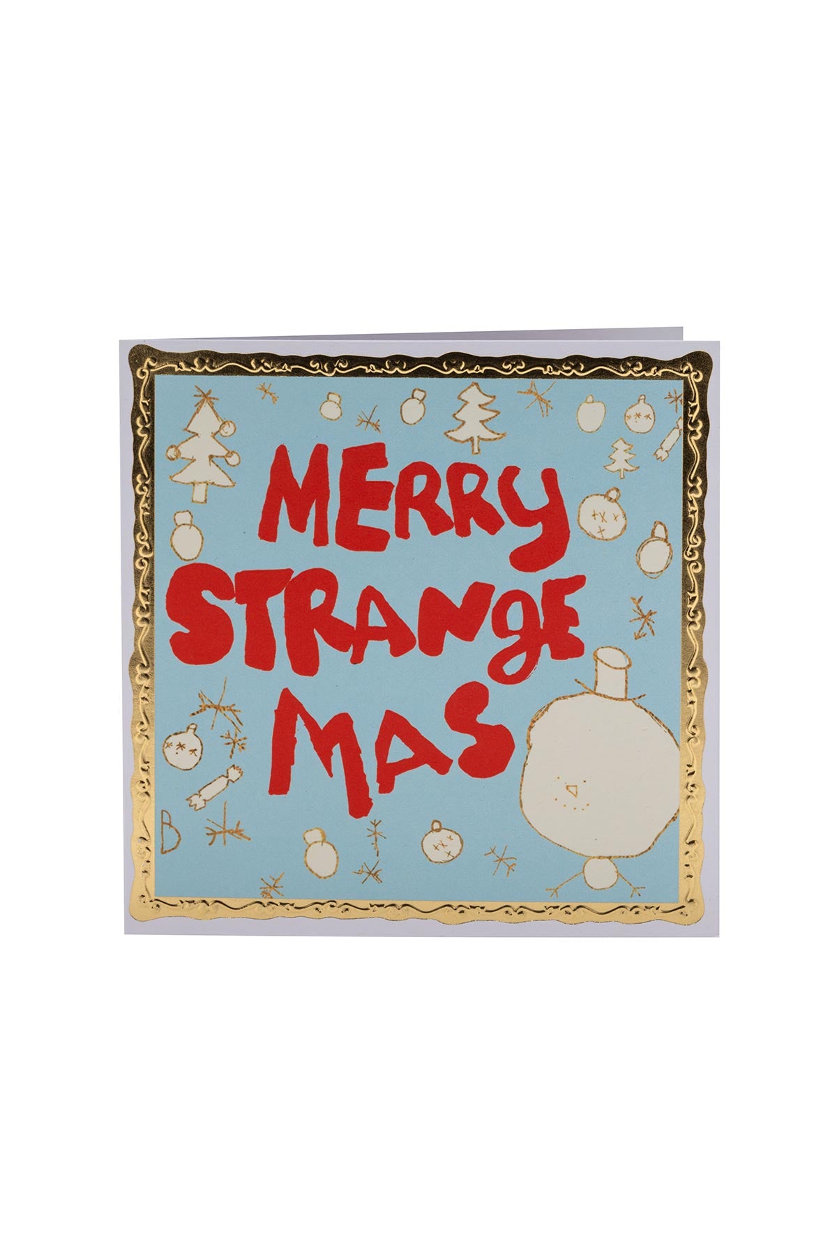 Arthouse Unlimited Merry Strangemas Christmas Card