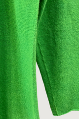 Mia Strada Seamless Softknit Jumper In Green