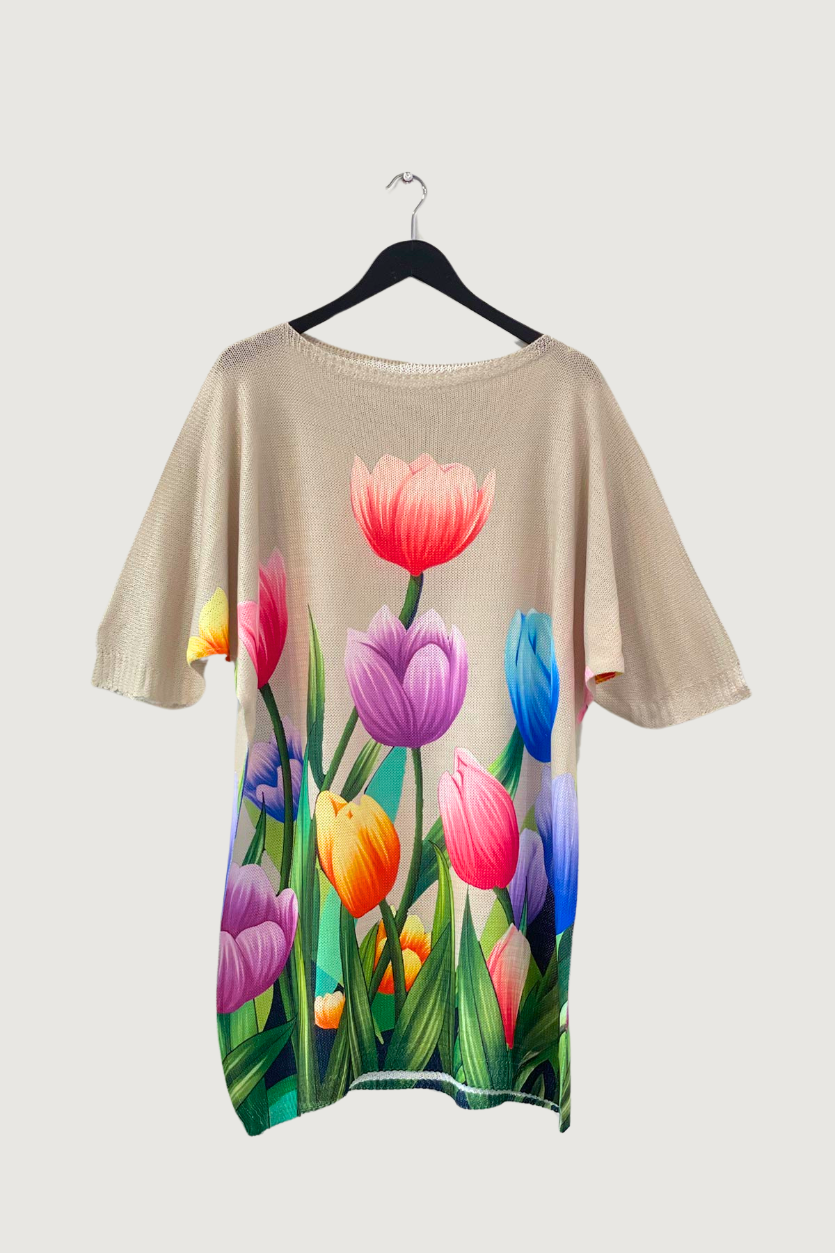 Mia Strada Tulip Garden Knitted Tunic