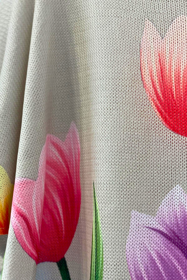 Mia Strada Tulip Garden Knitted Tunic