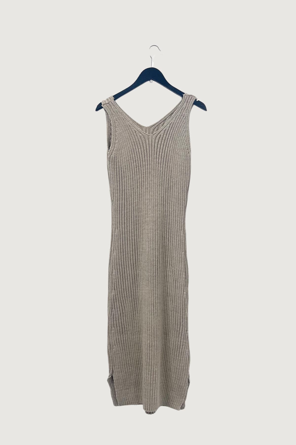 Mia Strada London Mia Two In One Knitted Dress In Cream