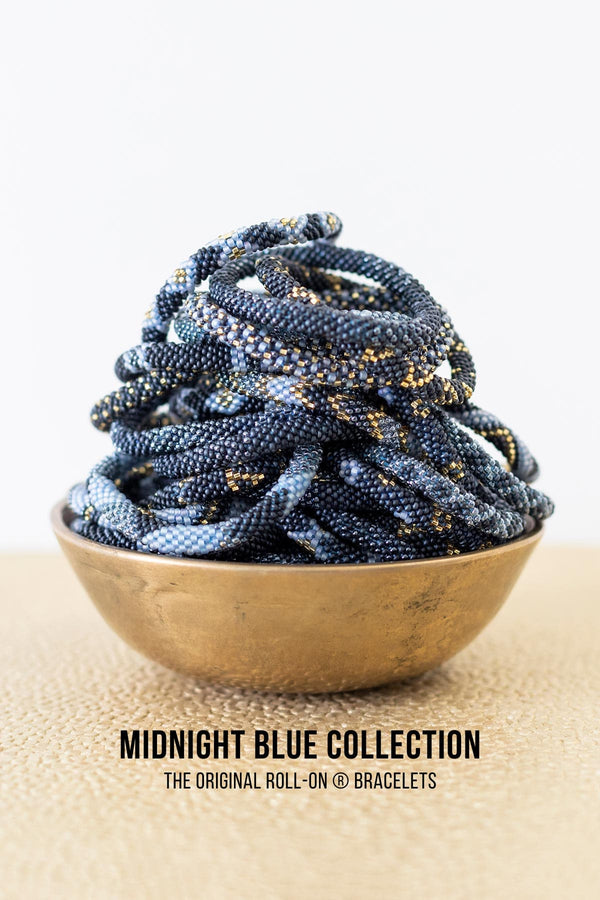 Aid Through Trade Midnight Blue Collection Roll-On® Bracelets