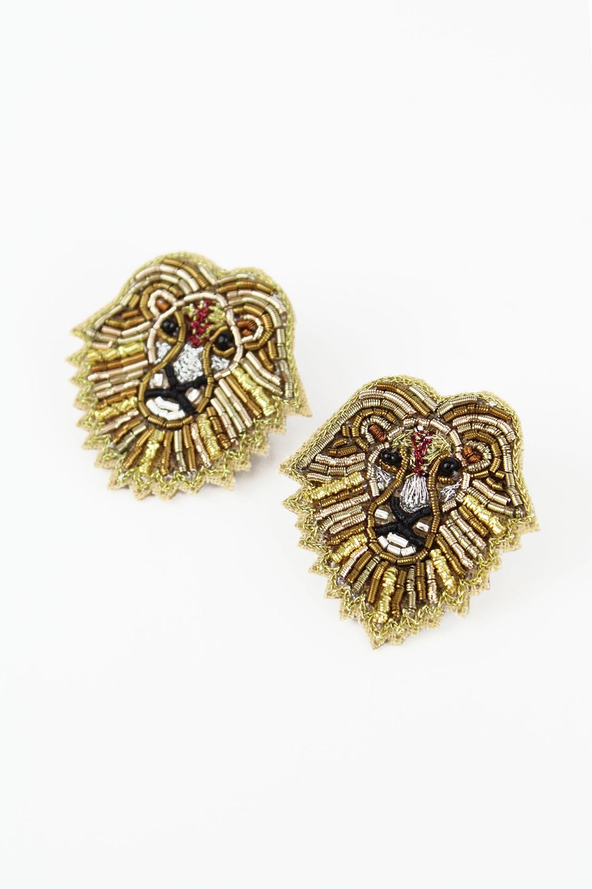 My Doris Lion Stud Earring